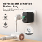 World travel adaptor USB plug Type C quick charger PD Smart Usb Charger Travel Adapter International Universal Plug