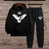 Men's Fleece Graphic Sublimation Hoodie Track Suit - 2 Pcs Set